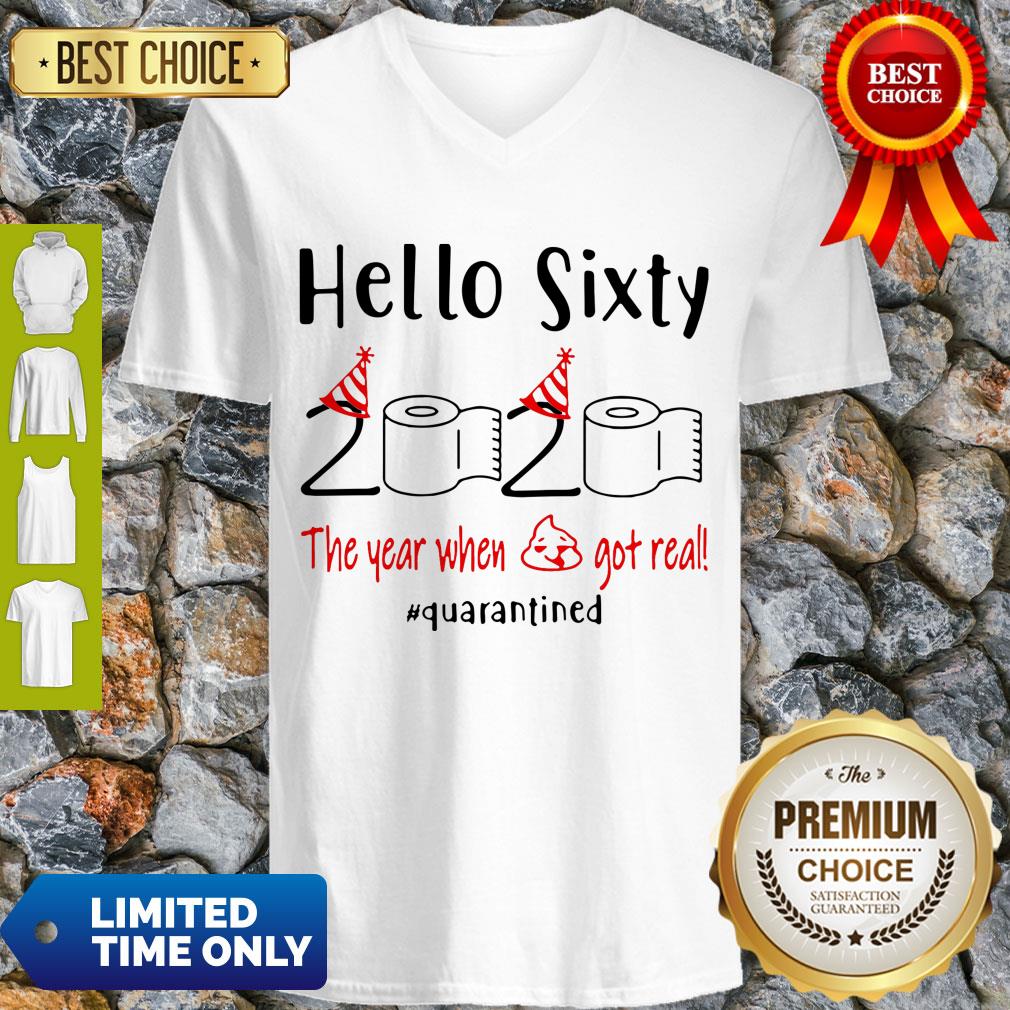 Nice Hello Sixty 2020 The Year When Shirt