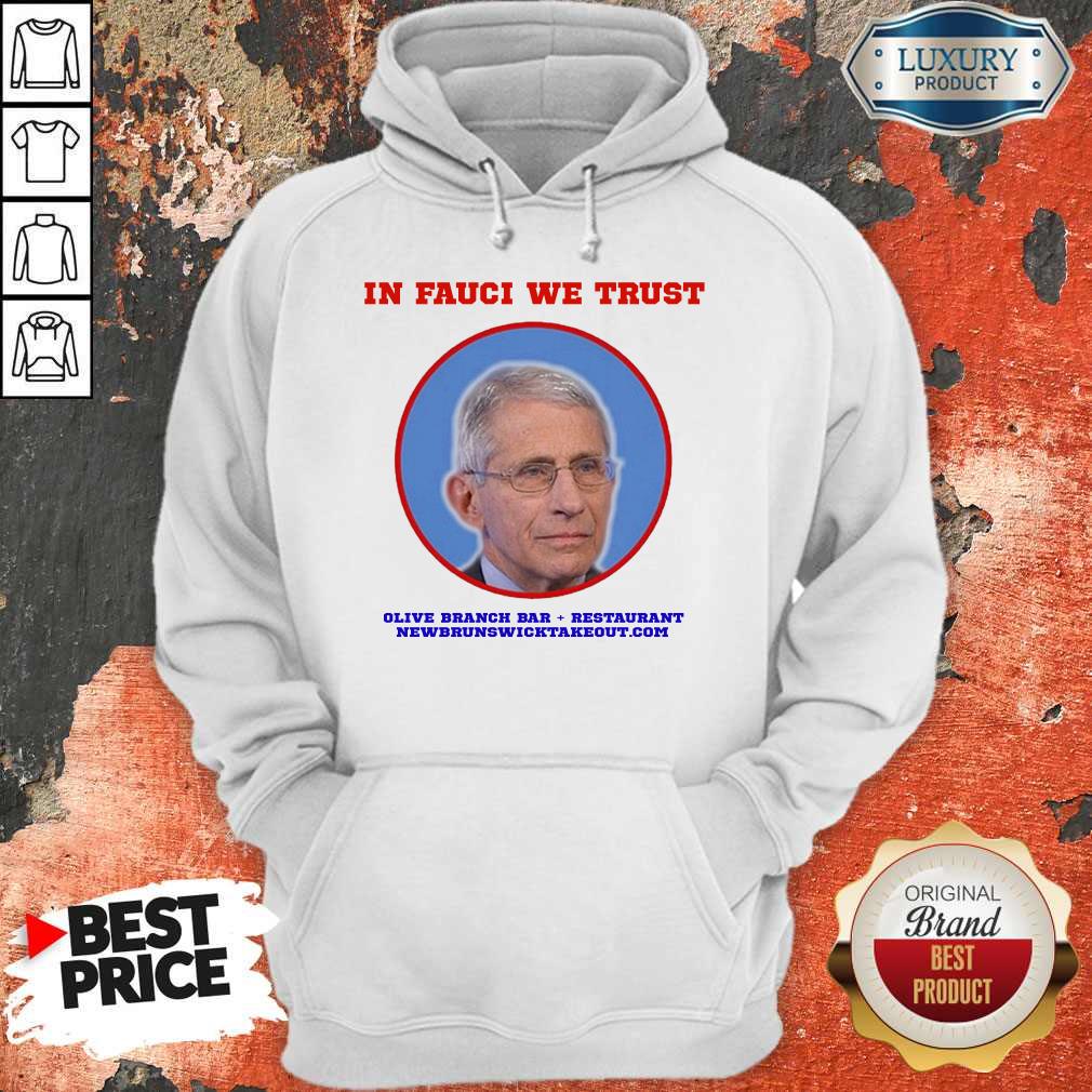 Nice IN FAUCI WE TRUST T-SHIRT