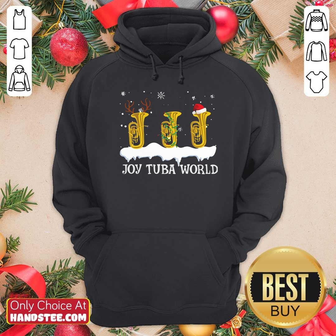 Nice Joy Tuba World Christmas Shirt