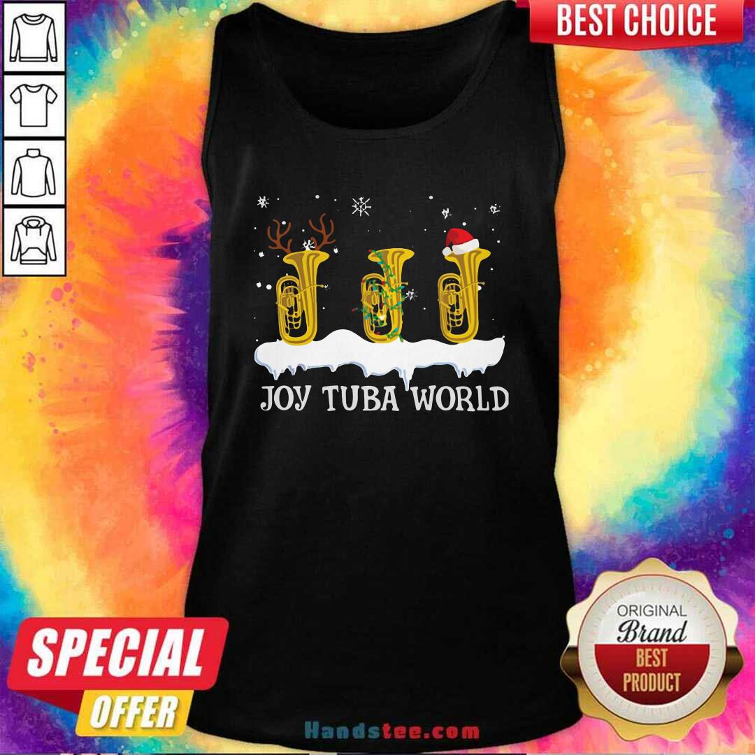 Nice Joy Tuba World Christmas Shirt