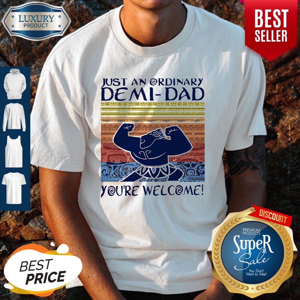Nice Just An Ordinary Demi-Dad You’re Welcome Vintage Shirt