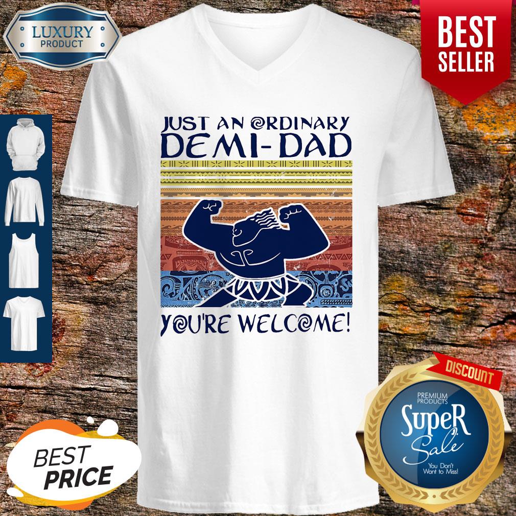 Nice Just An Ordinary Demi-Dad You’re Welcome Vintage Shirt