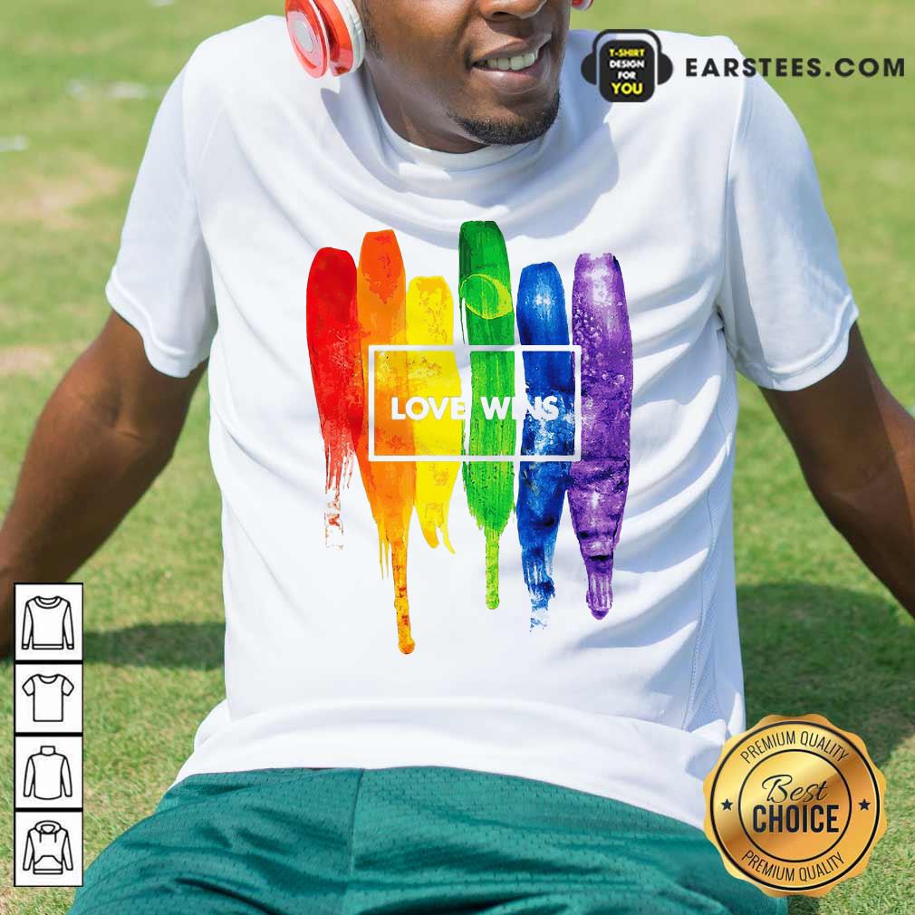 Nice LGBT Love Wins Shirt