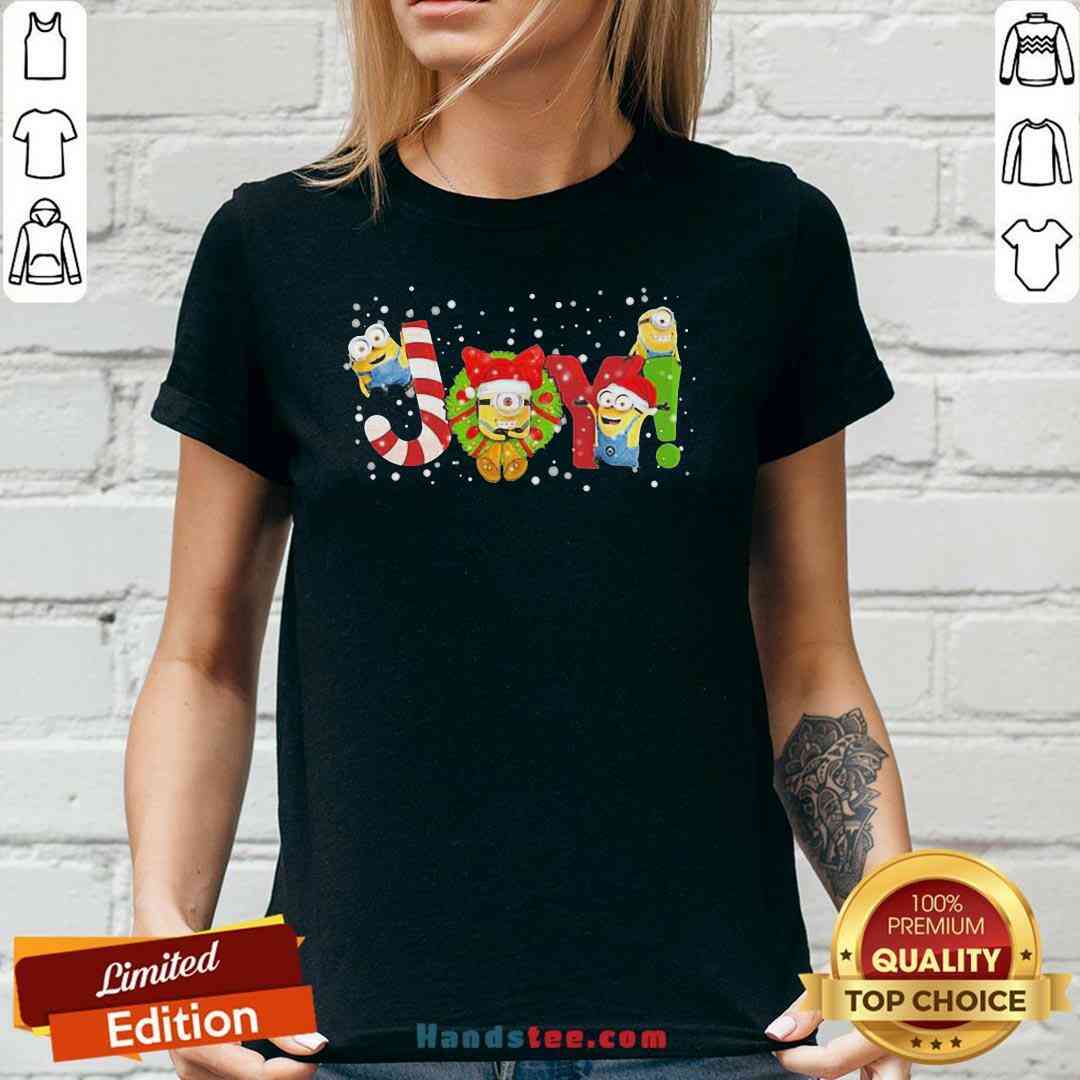 Nice Minions Joy Christmas Shirt