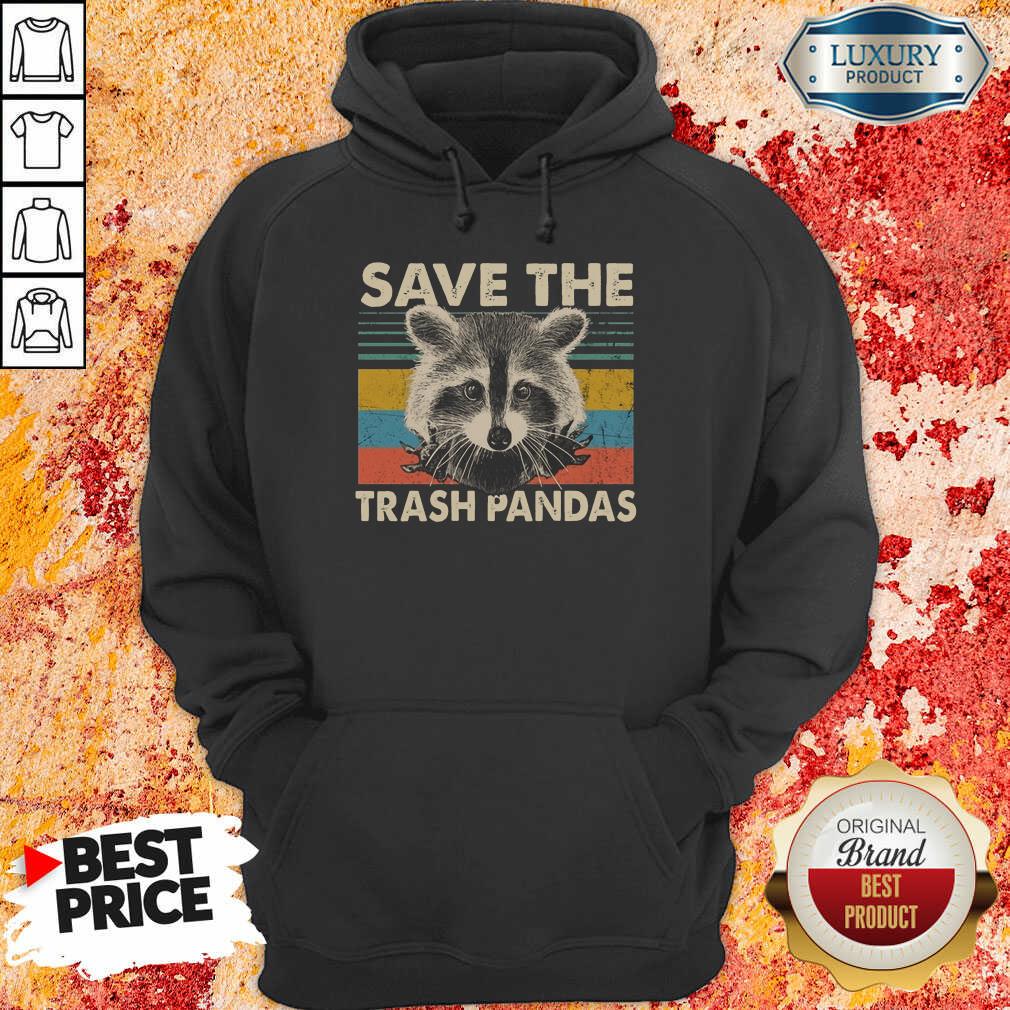 Nice Save The Trash Pandas Shirt