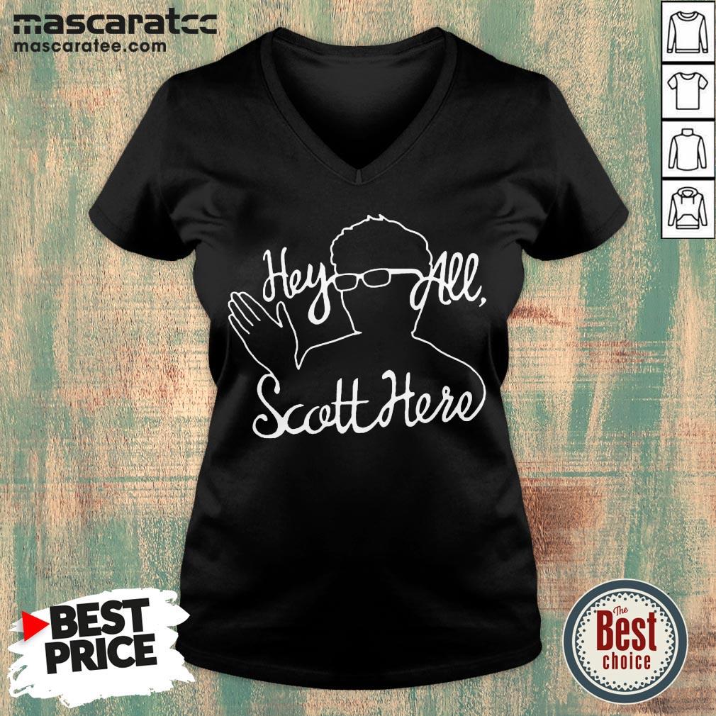 Nice Scott The Woz Hey All Scott Here Shirt