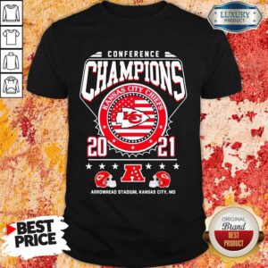 Ashamed Conference Champions Kanas City Chiefs 2021 Arrowhead Stadium Shirt