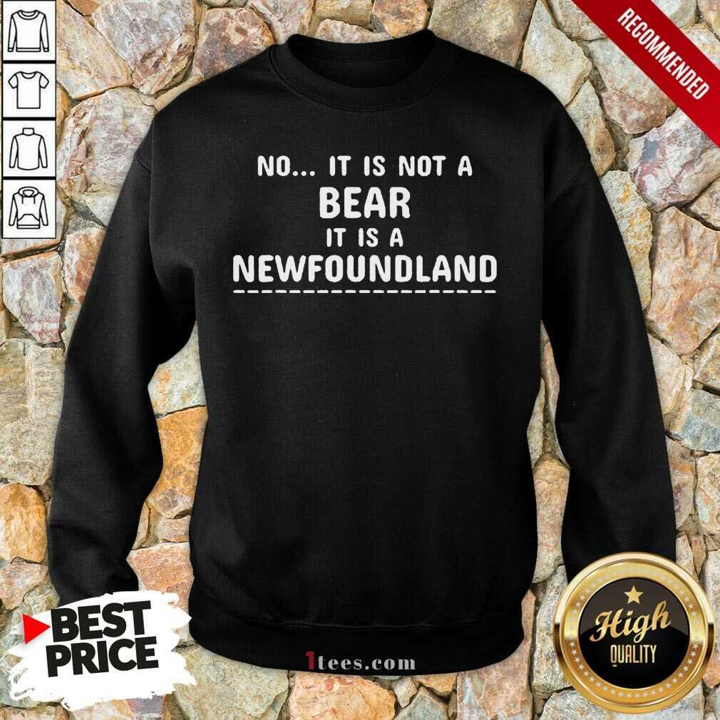 No It Is Not A Bear Newfoundland Shirt