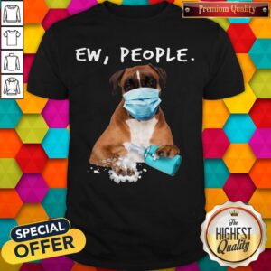 Premium Boxer Face Mark Ew People Shirt