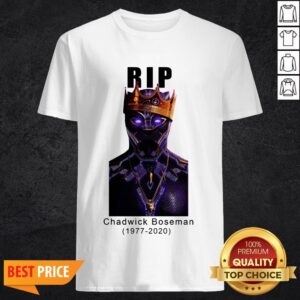 R I P King Wakanda Black Panther Chadwick Boseman Shirt