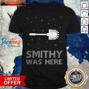 Funny Smithy Was Here Ugly Christmas Shirt