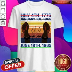 Official June 19th 1865 Juneteenth Shirt