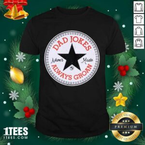 Cool Dad Jokes Never Made Shirt