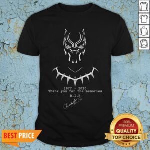 R I P Chadwick Boseman Black Panther Star Dies At 43 Shirt