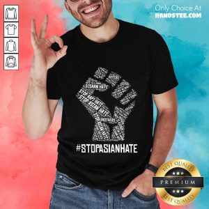 Positive Stop Asian Hate Hand Brothers Shirt
