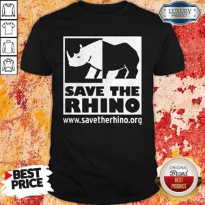 Premium Save The Rhino Shirt
