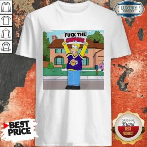 Simpson Los Angeles Lakers Fuck The Clippers Shirt