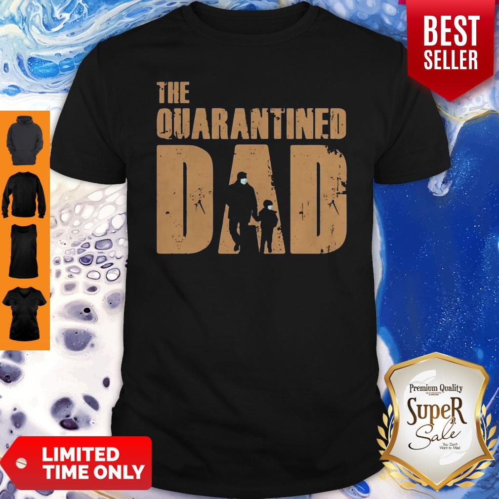 Top Dad And Son Mask The Quarantined Dad Shirt