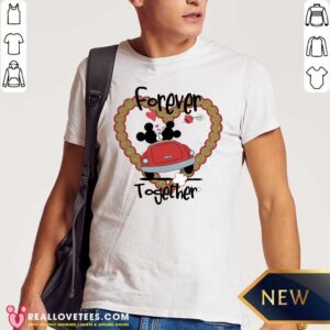 Pro Mickey Mouse And Minnie Mouse Forever Together Valentine Day Shirt