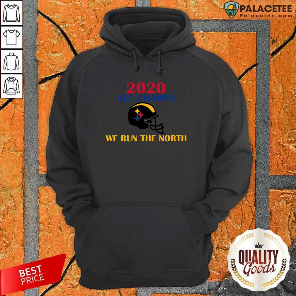 Official 2020 AFC Champs Pittsburgh Steelers Football We Run The North Shirt