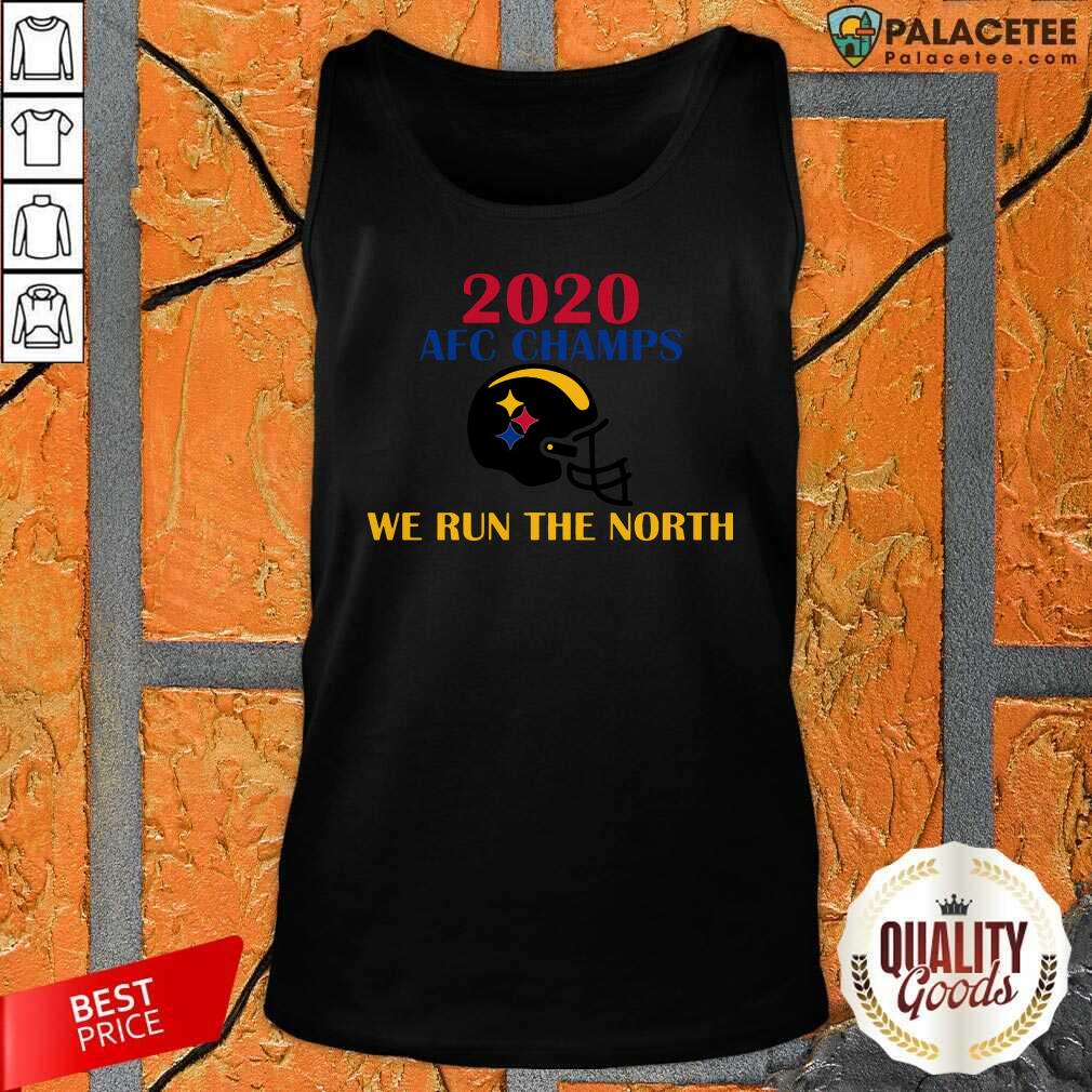 Official 2020 AFC Champs Pittsburgh Steelers Football We Run The North Shirt