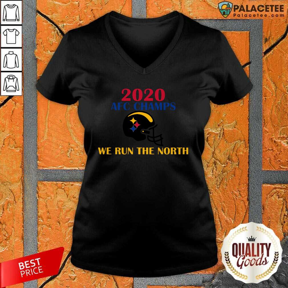 Official 2020 AFC Champs Pittsburgh Steelers Football We Run The North Shirt