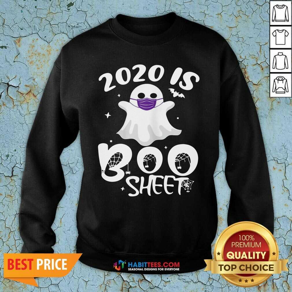 Official 2020 Is Boo Ghost Wear Mask Halloween Shirt