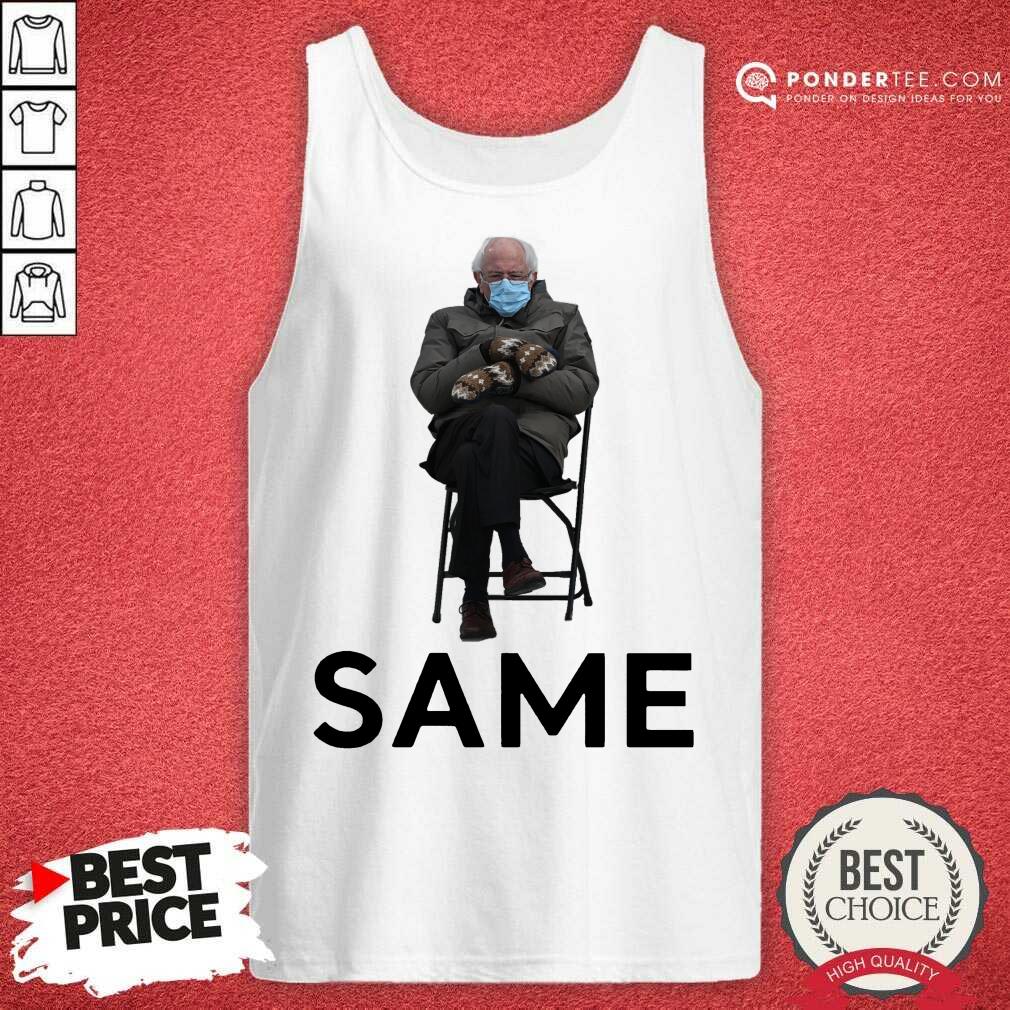 Official Bernie Sanders Mittens Same 2021 Shirt