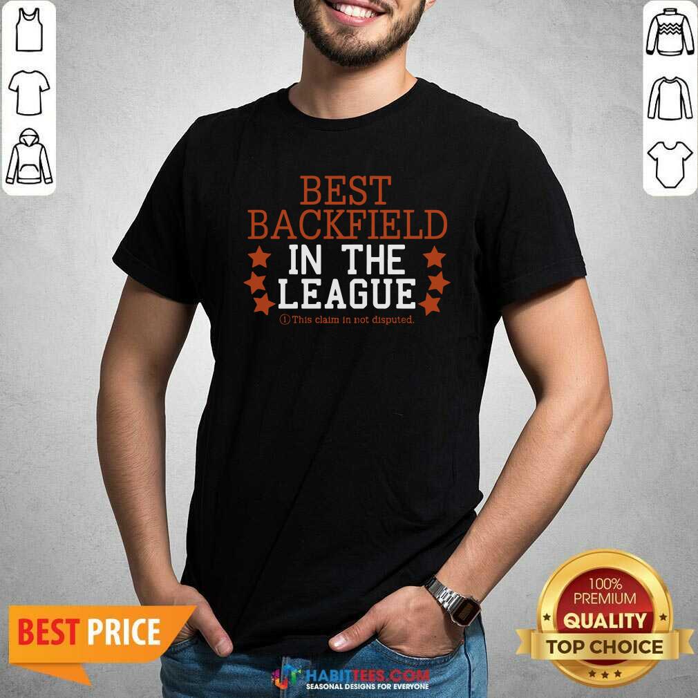 Official Best Backfield In The League Shirt