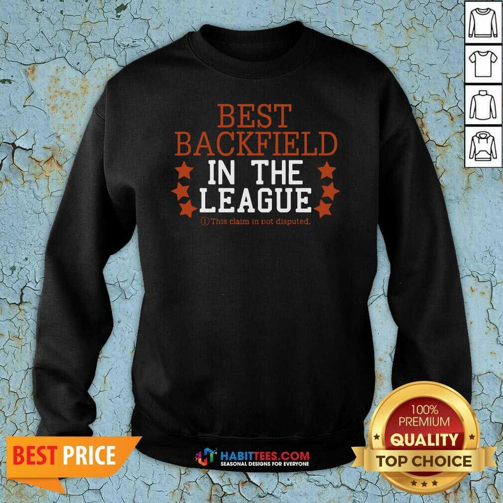 Official Best Backfield In The League Shirt