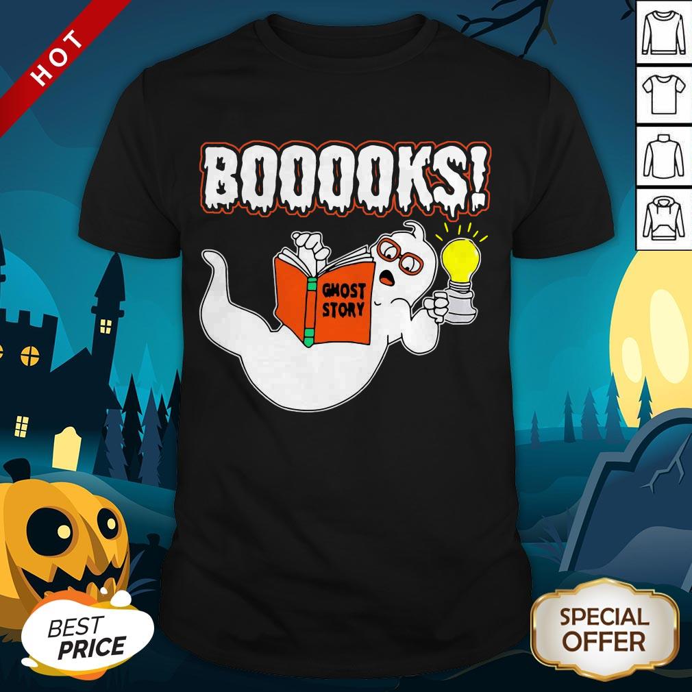 Official Booooks Ghost Story Halloween Shirt