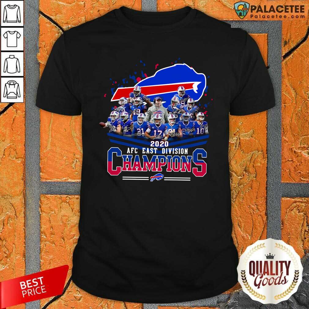 Official Buffalo Bills 2020 AFC East Division Champions Shirt