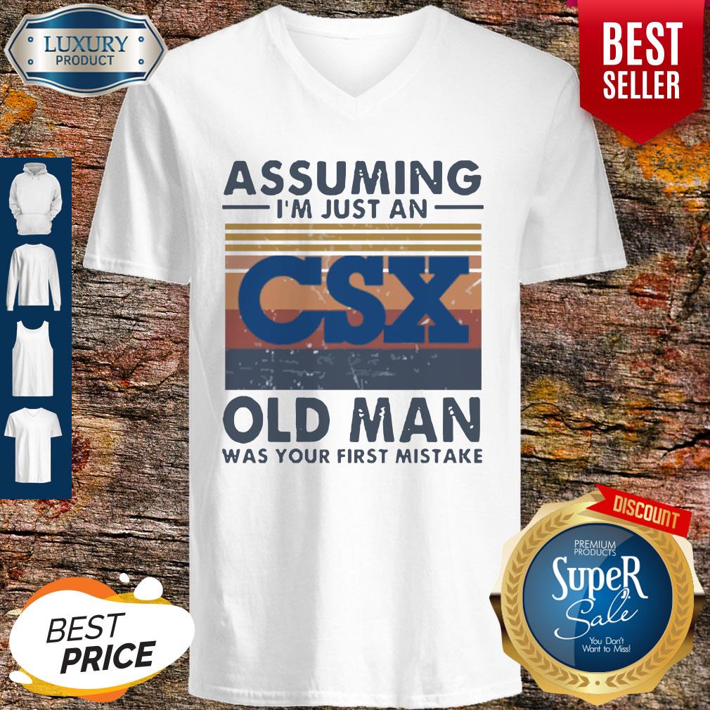 official-csx-corporation-assuming-im-just-an-old-man-was-your-first-mistake-vintage-v-neck.jpg