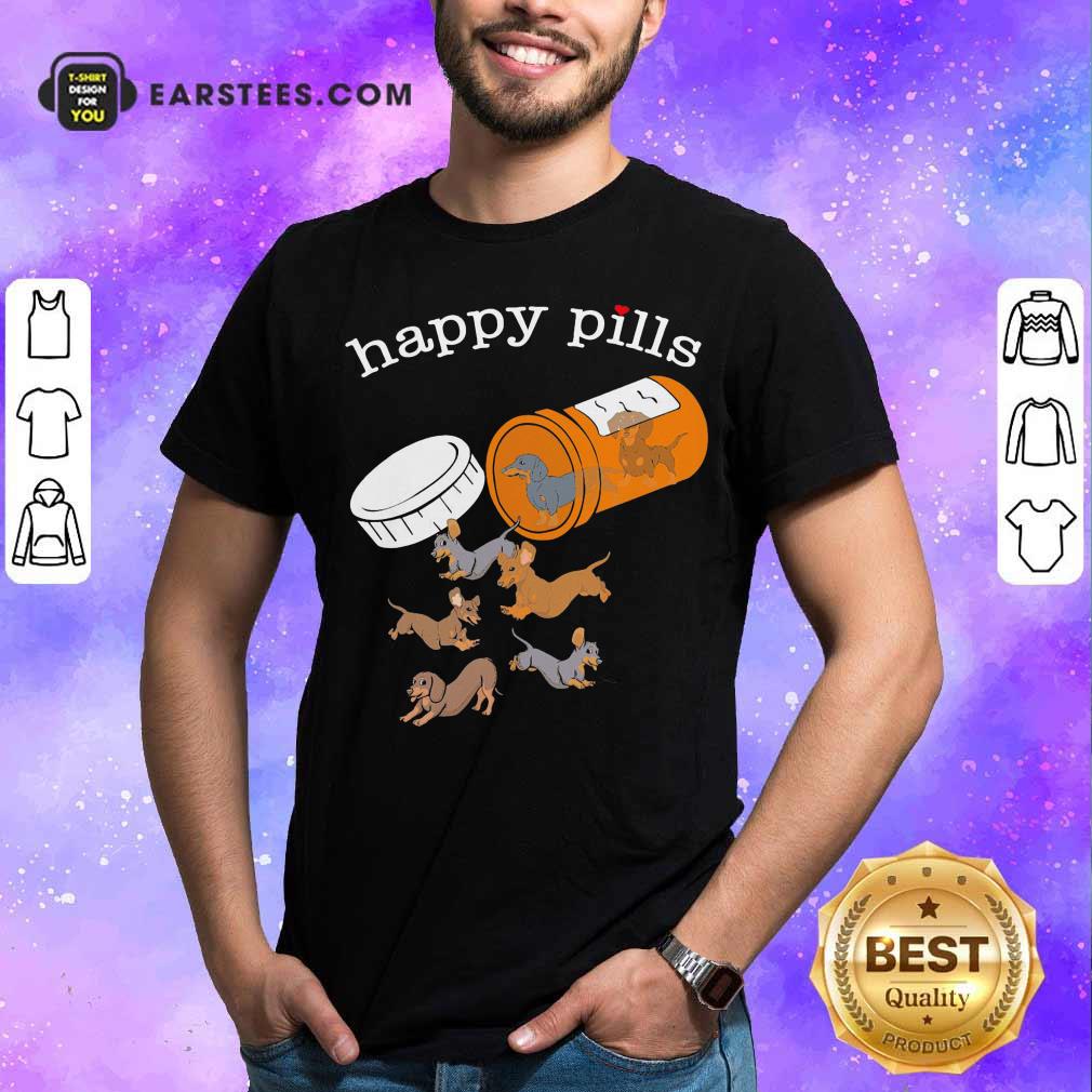 Official Dachshund Happy Pills Shirt
