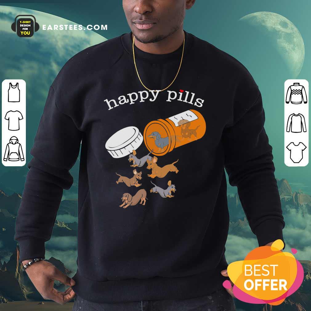 Official Dachshund Happy Pills Shirt