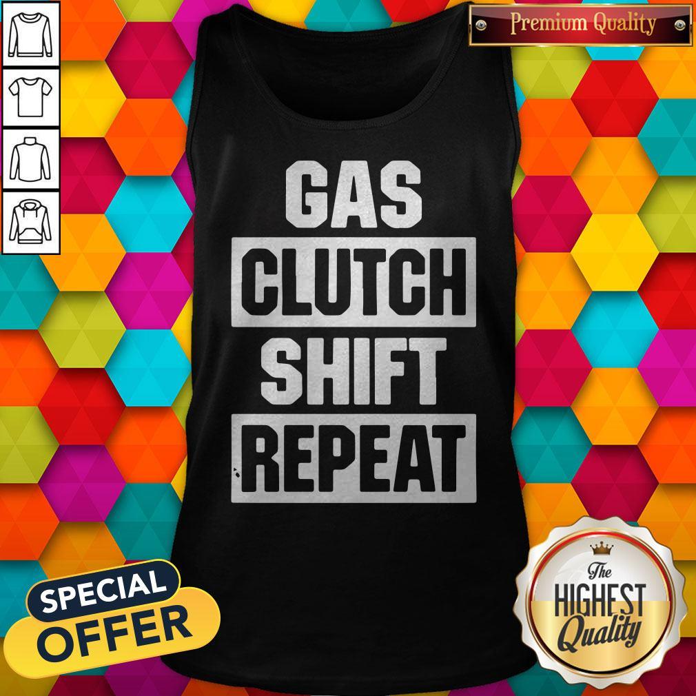 Official Gas Clutch Shift Repeat Shirt