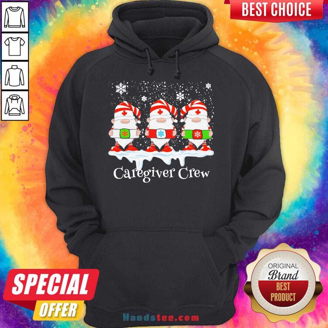 Official Gnome Nurse Caregiver Crew Merry Christmas 2020 Shirt