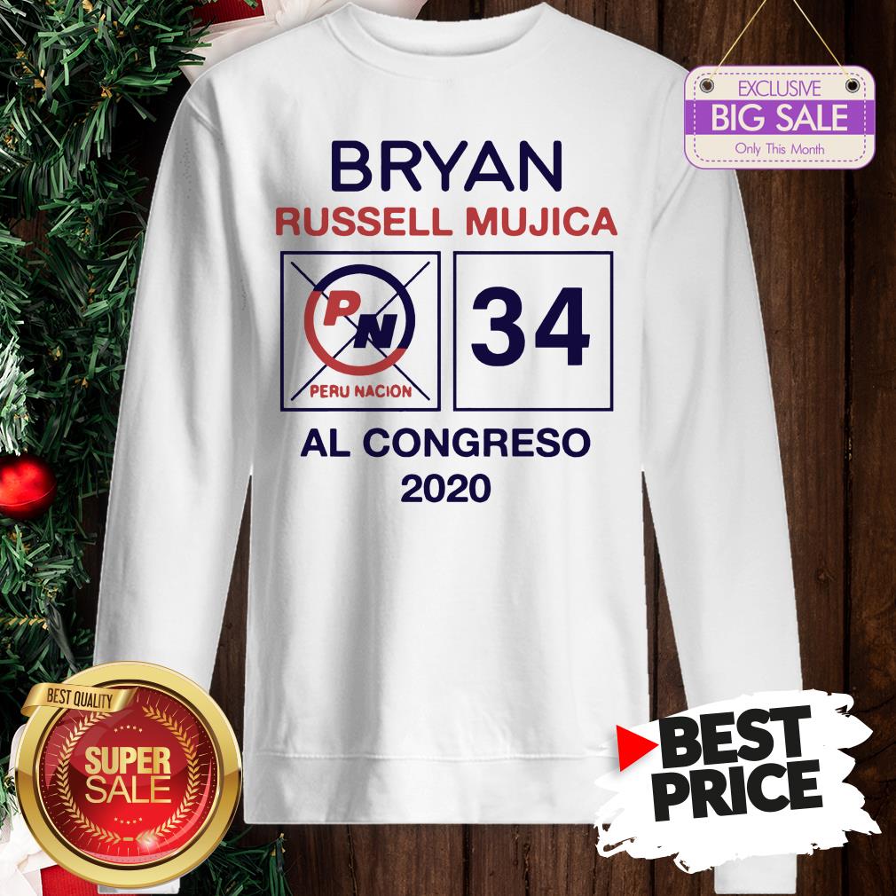 Official Hot Bryan Russell Mujica Al Congreso 2020 Shirt