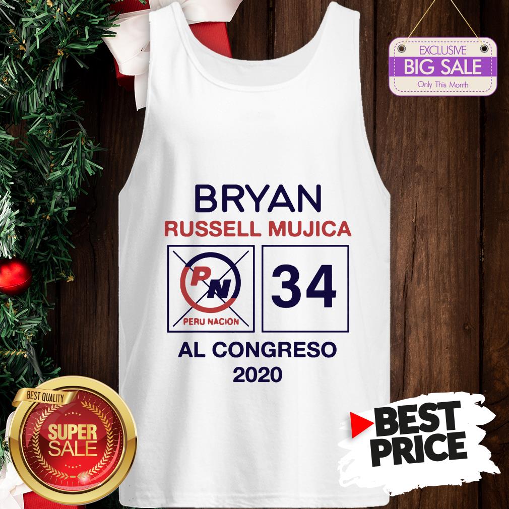 Official Hot Bryan Russell Mujica Al Congreso 2020 Shirt