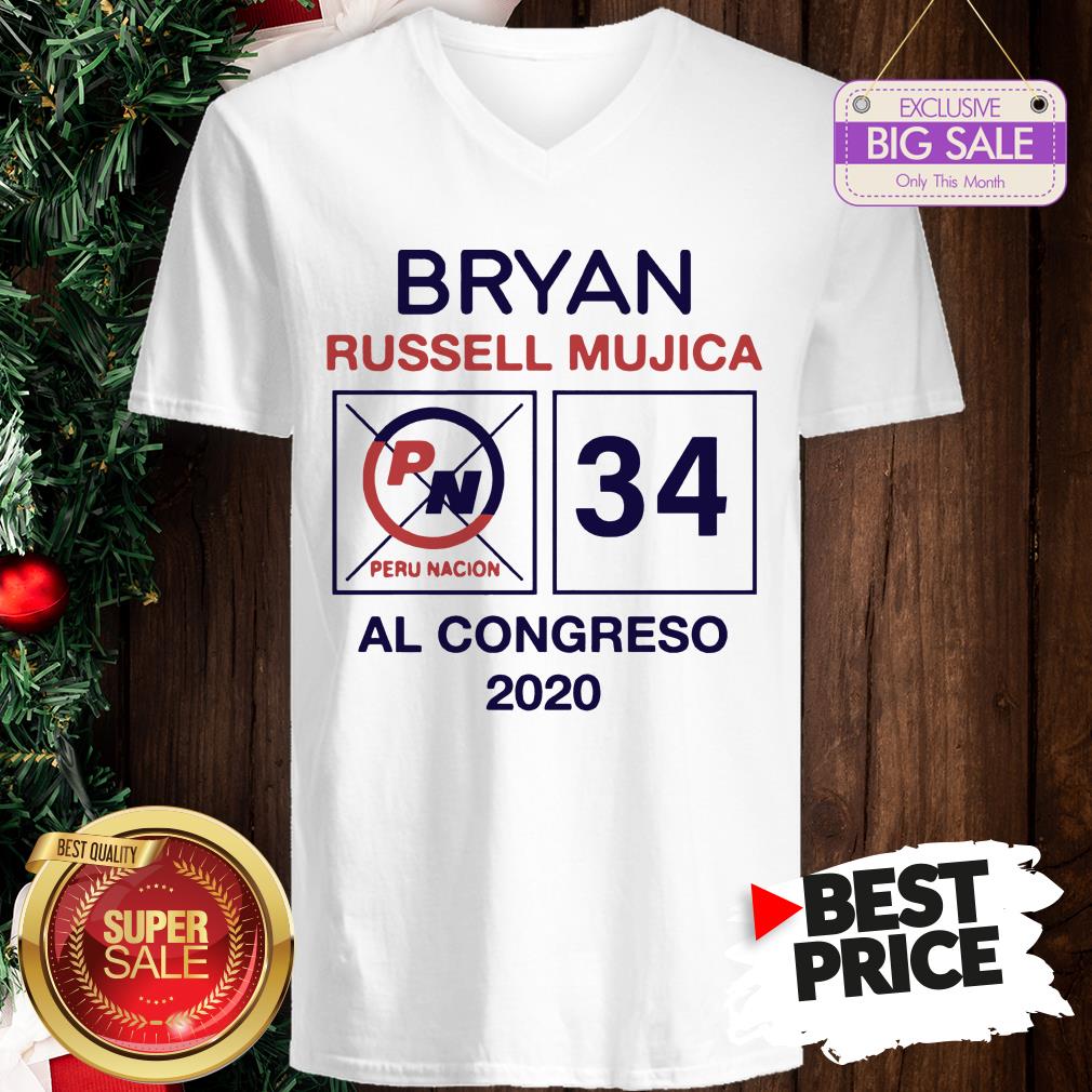Official Hot Bryan Russell Mujica Al Congreso 2020 Shirt