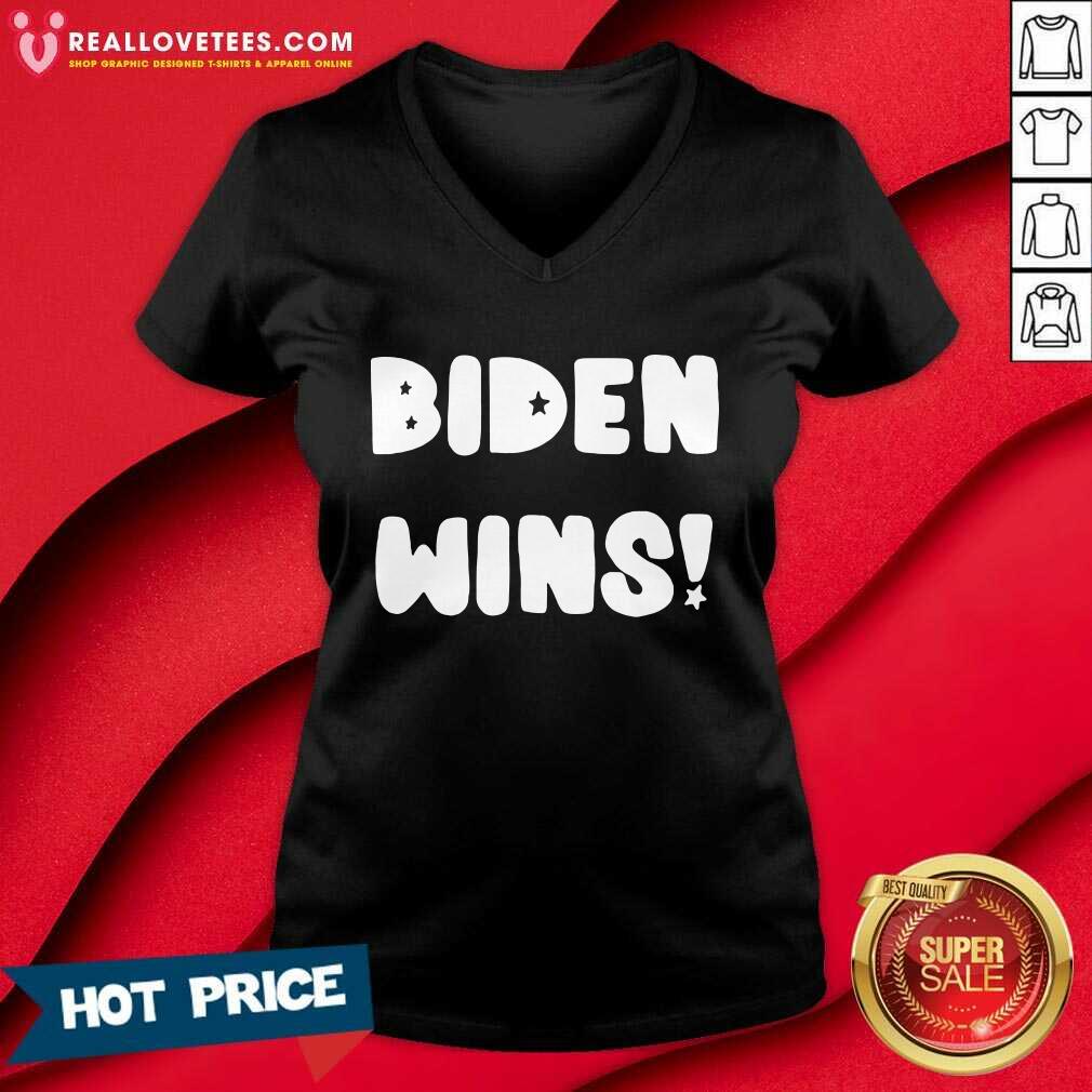 Official Joe Biden Wins 2020 Shirt