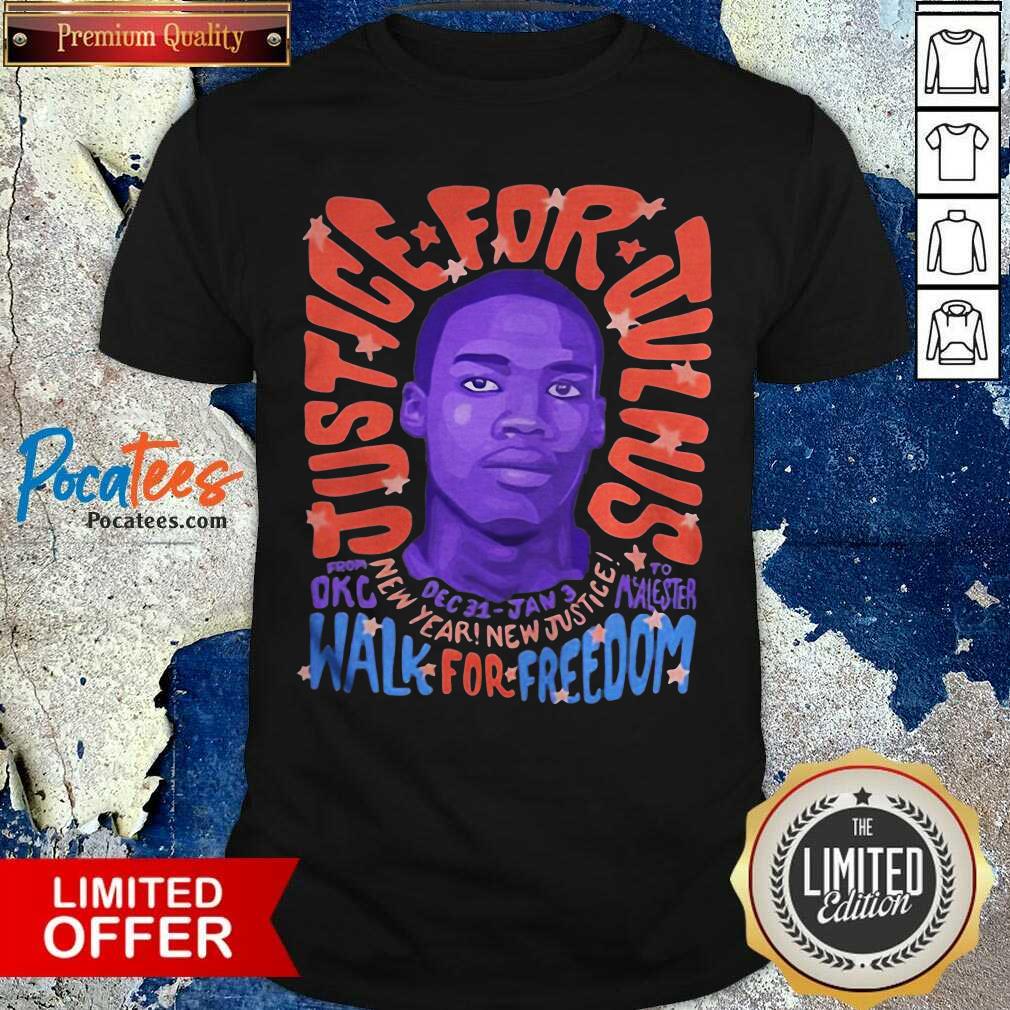 Official Justice For Julius Walk For Freedom Shirt