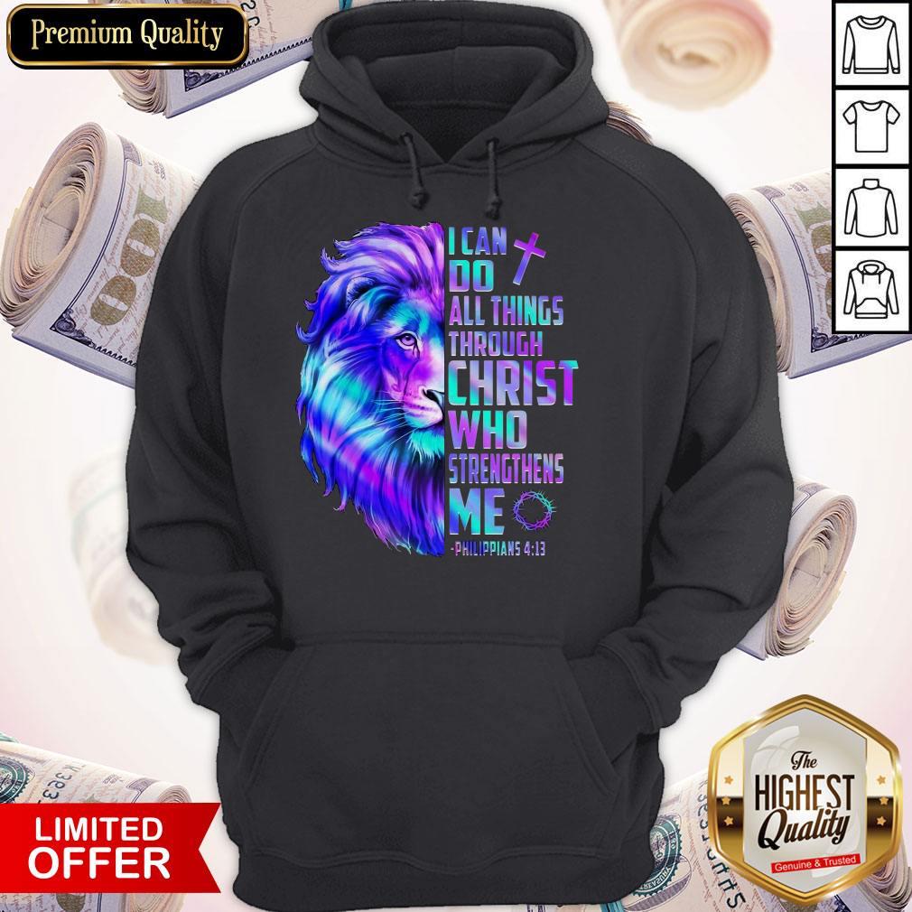 Official Lion King I Can Do All Things Through Christ Who Strengthens Me Shirt