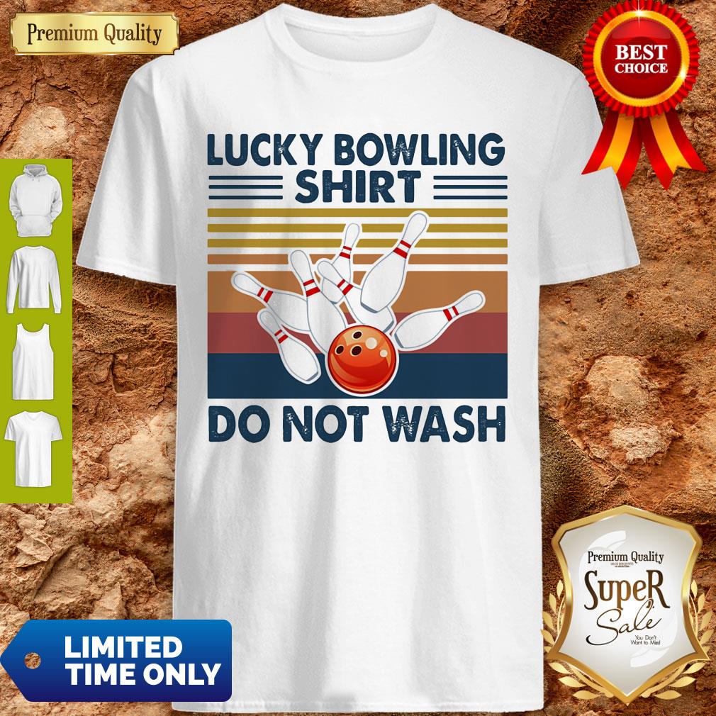 Official Lucky Bowling Shirt Do Not Wash Vintage Shirt