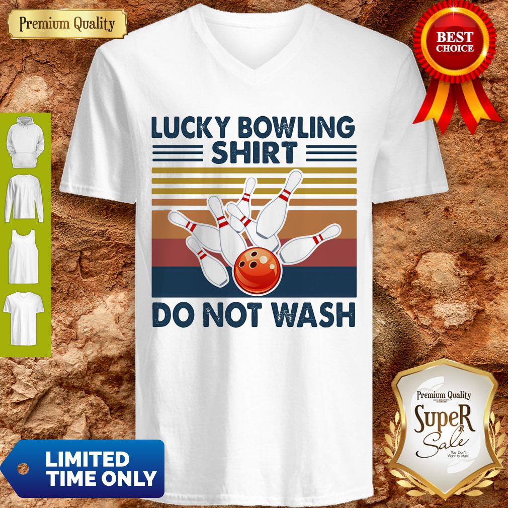 Official Lucky Bowling Shirt Do Not Wash Vintage Shirt
