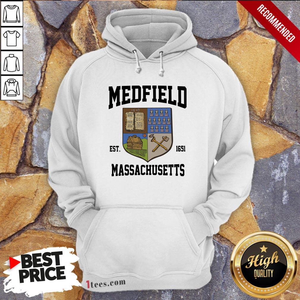 Official Medfield Est 1651 Massachusetts Shirt