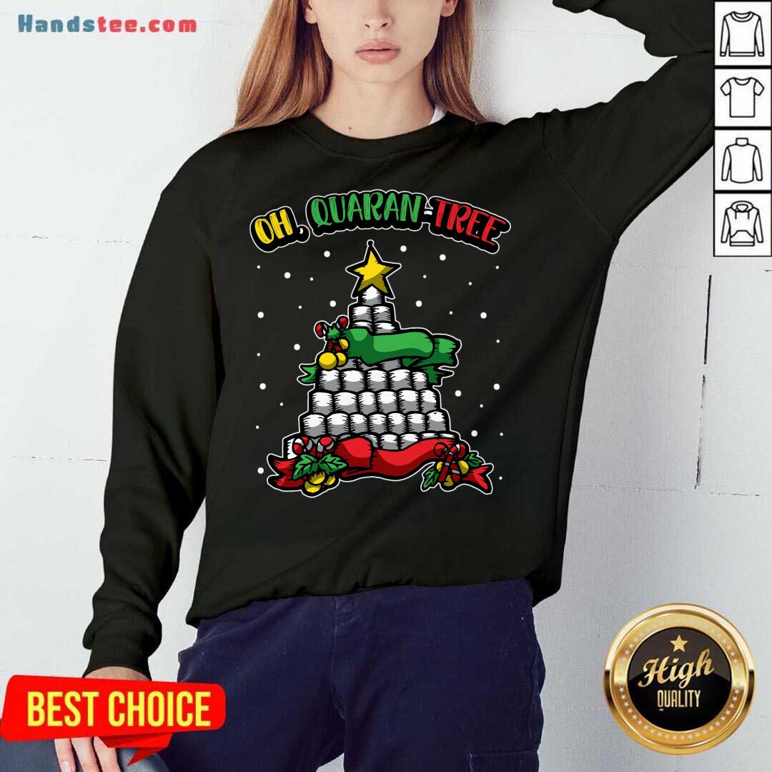 Official Oh Quaran-Tree Christmas Gift Idea Shirt