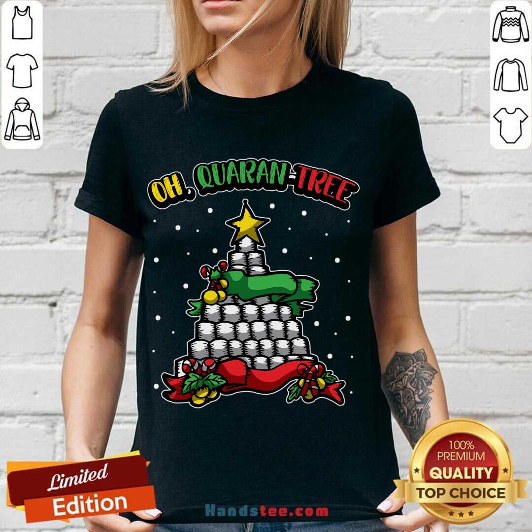 Official Oh Quaran-Tree Christmas Gift Idea Shirt