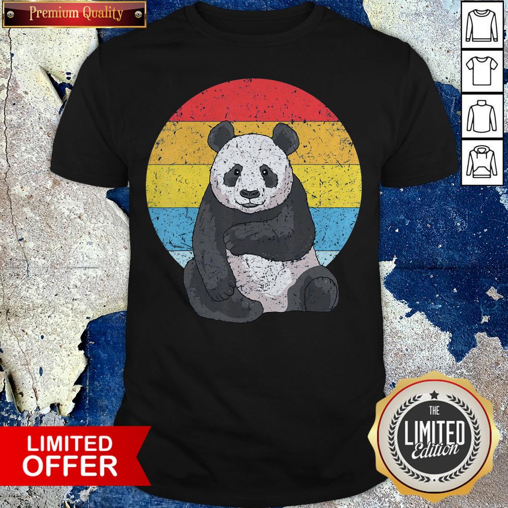 Official Panda Vintage Retro Shirt