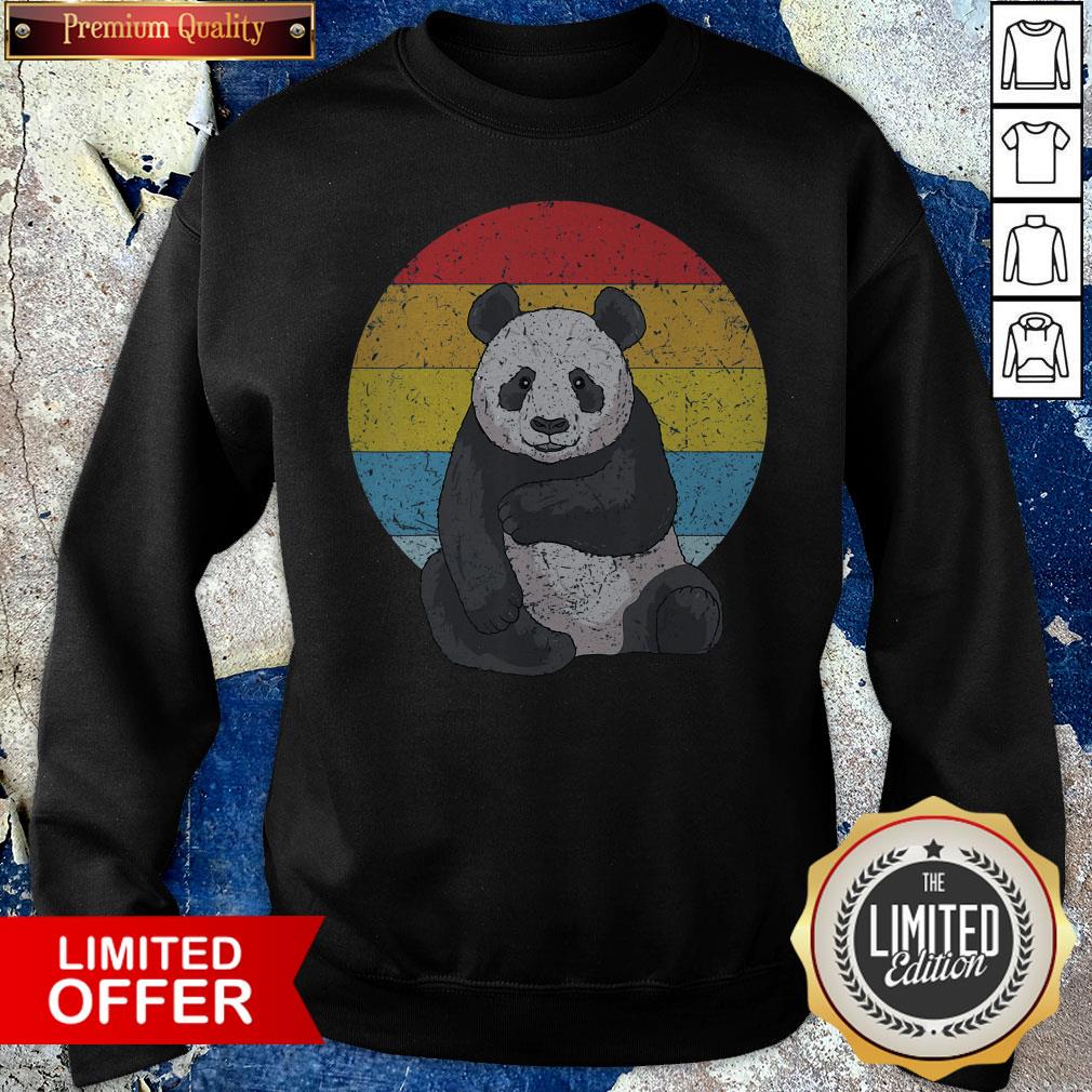 Official Panda Vintage Retro Shirt